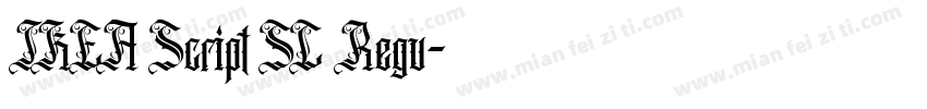 IKEA Script SC Regu字体转换